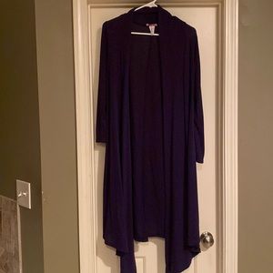 Deep Purple Cardigan